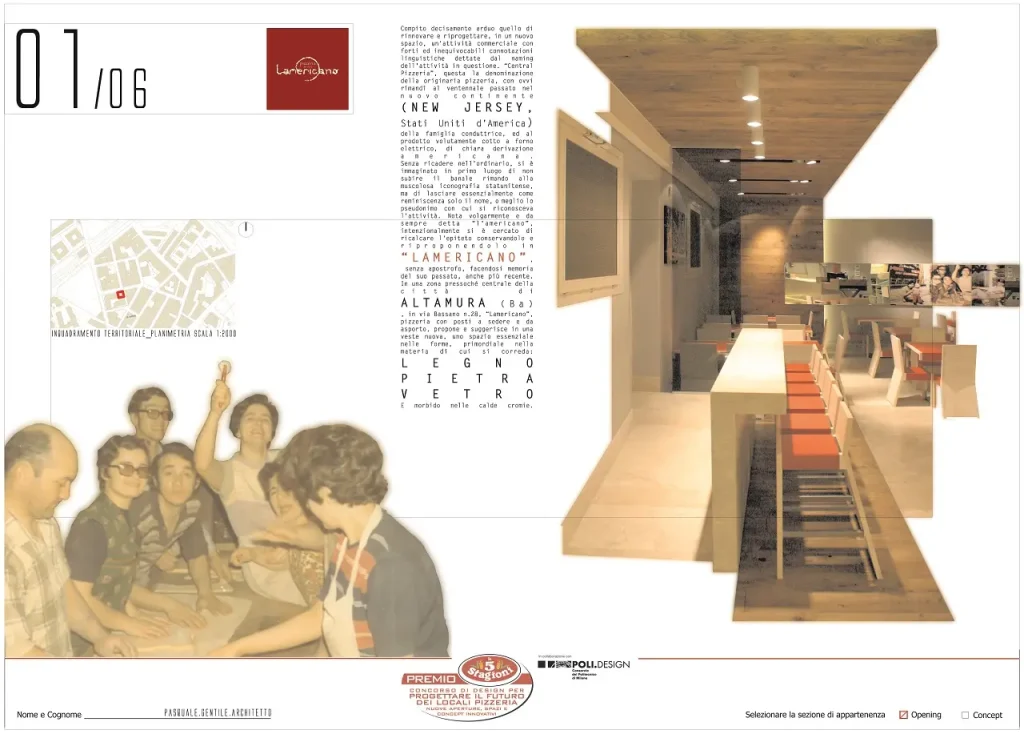 pubblicazioni l'americano pizzeria
